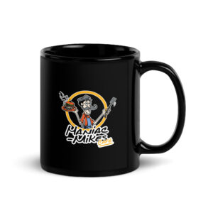 Maniac-Mikes Black Glossy Mug