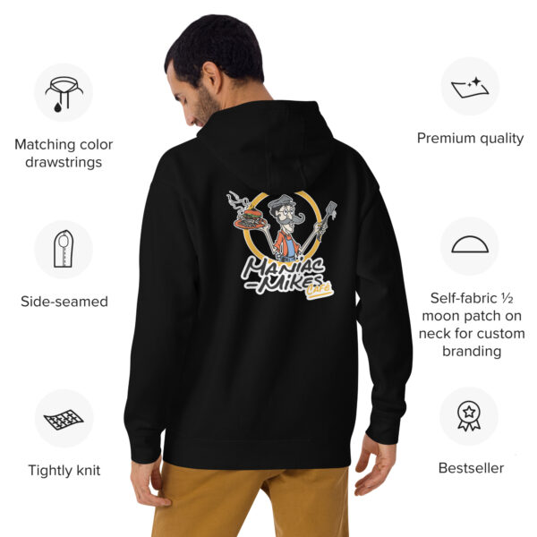 Maniac-Mikes Unisex Hoodie - Image 5